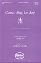 Come, Sing for Joy! SSAATTBB choral sheet music cover